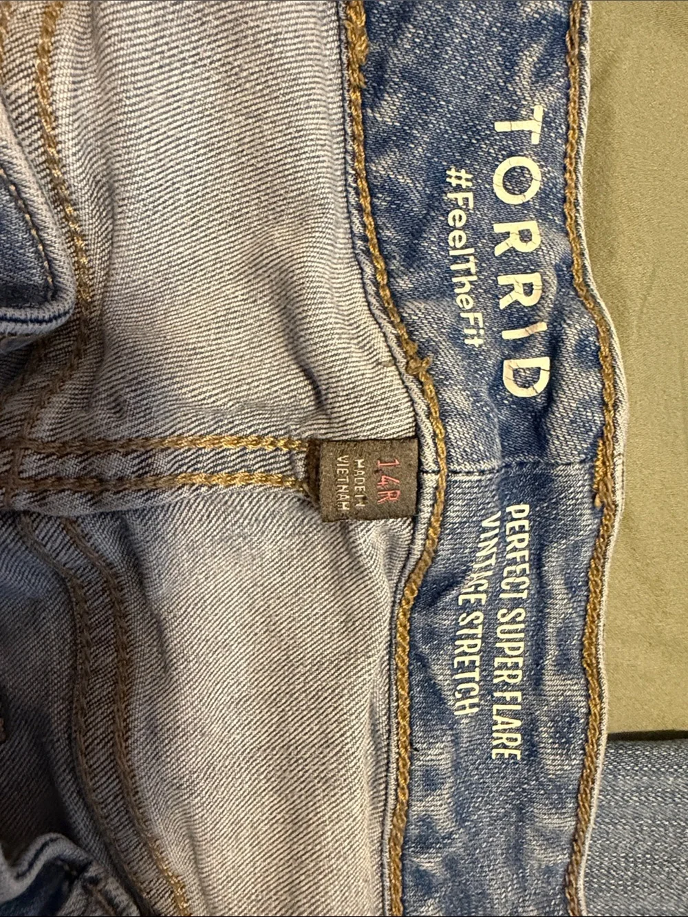 Torrid perfect super flare vintage stretch